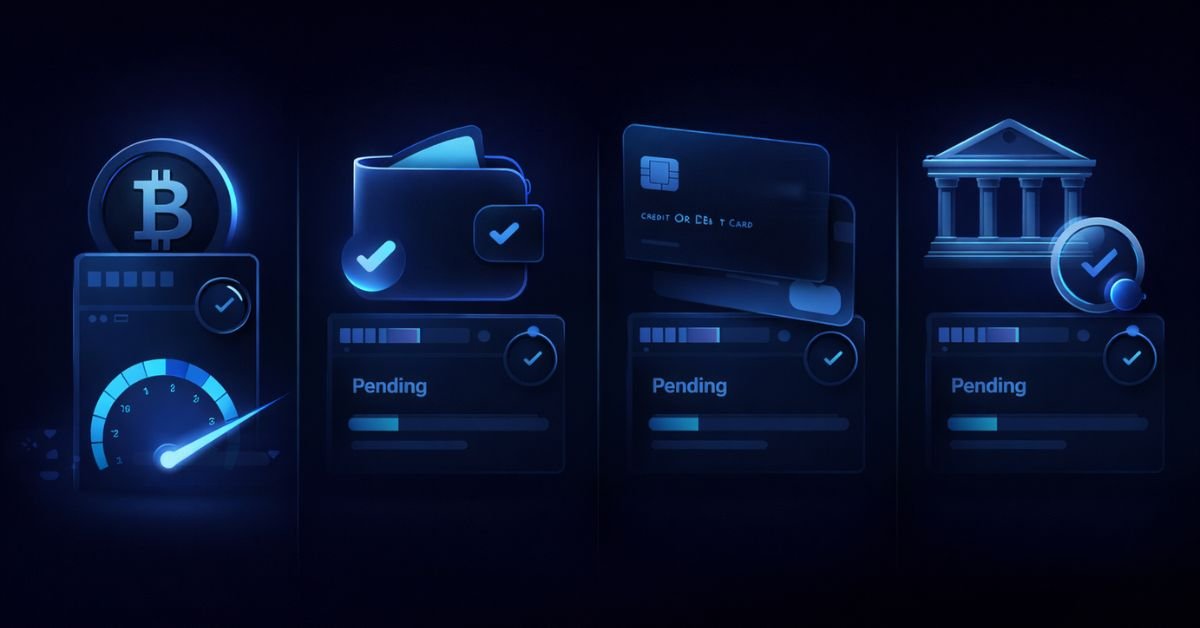 best casino withdrawal method crypto vs e-wallet vs bank transfer