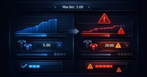 max bet rule casino bonus explained with stake limit warning
