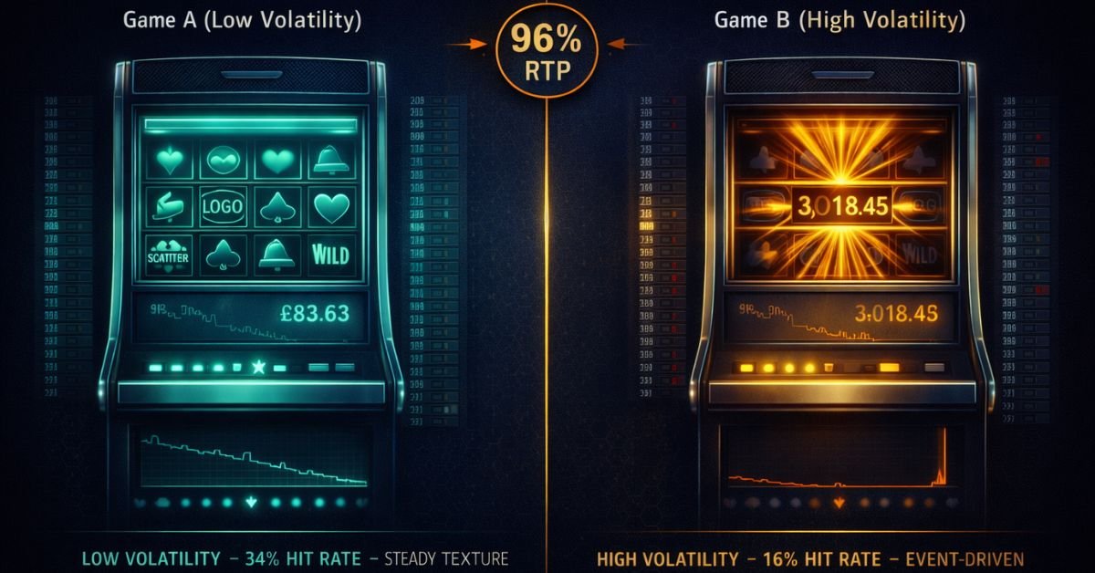 Same RTP Different Feel and Why Two Slots Play Differently